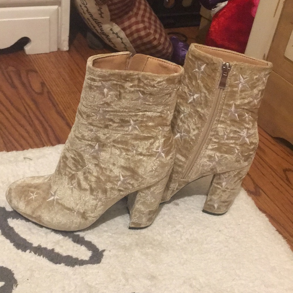Velvet Star Heels / Booties
